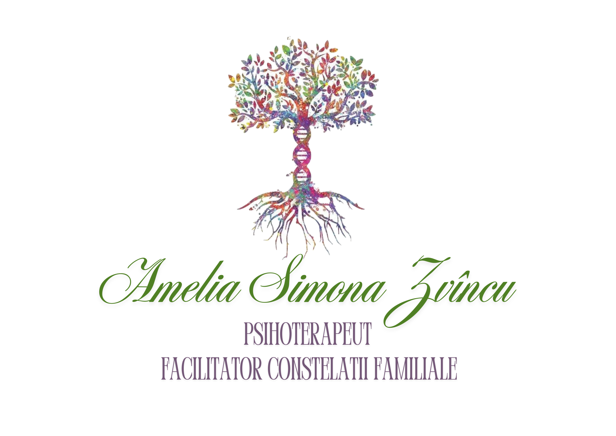 logo amelia simona svincu - psiholog si facilitator constelatii familale